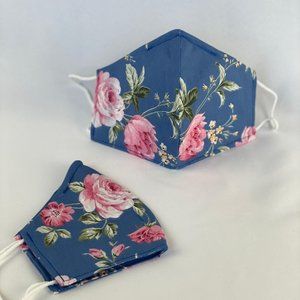 100% Cotton  Handmade Face Cover